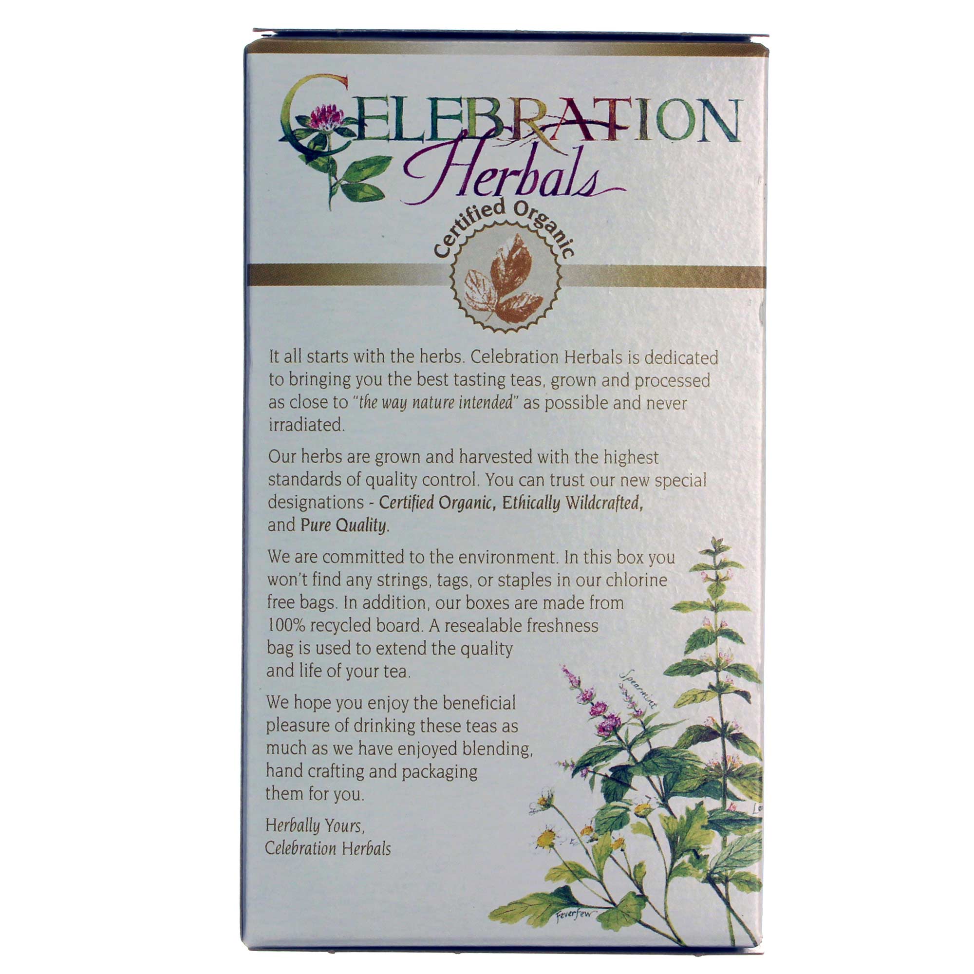 Comprar Celebration Herbals, Chá de Rooibos Vermelhos Orgânico - 24 Sacos - Imagem 3