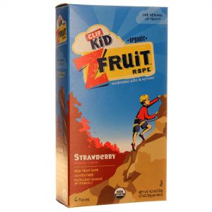 Comprar Clif Bar Kid Orgânica Z Fruit Corda Morango 6-0,7 oz Barras