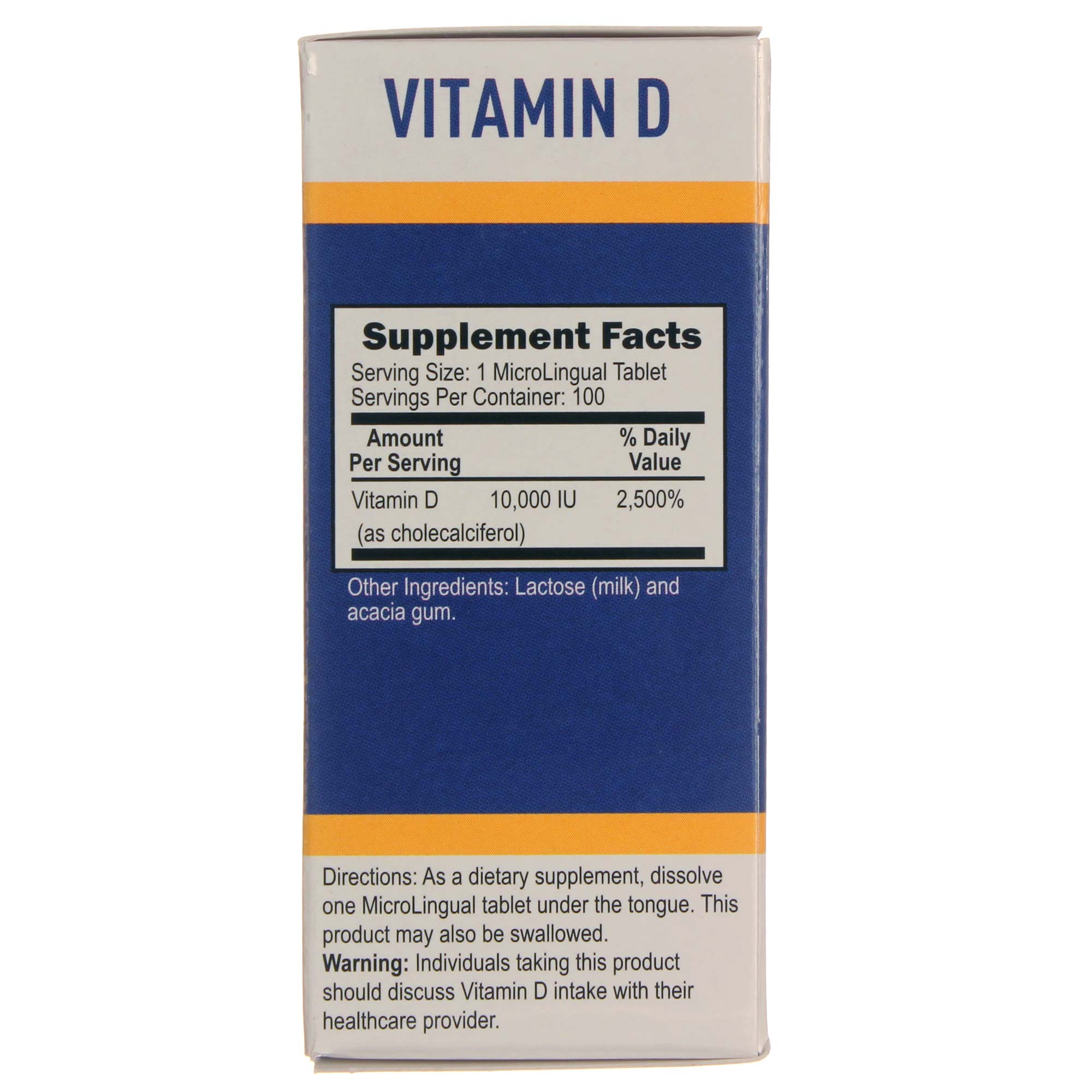 Comprar Superior Source, Vitamina D3 10.000 UI - 100 Tabletes Microlingual - Imagem 2