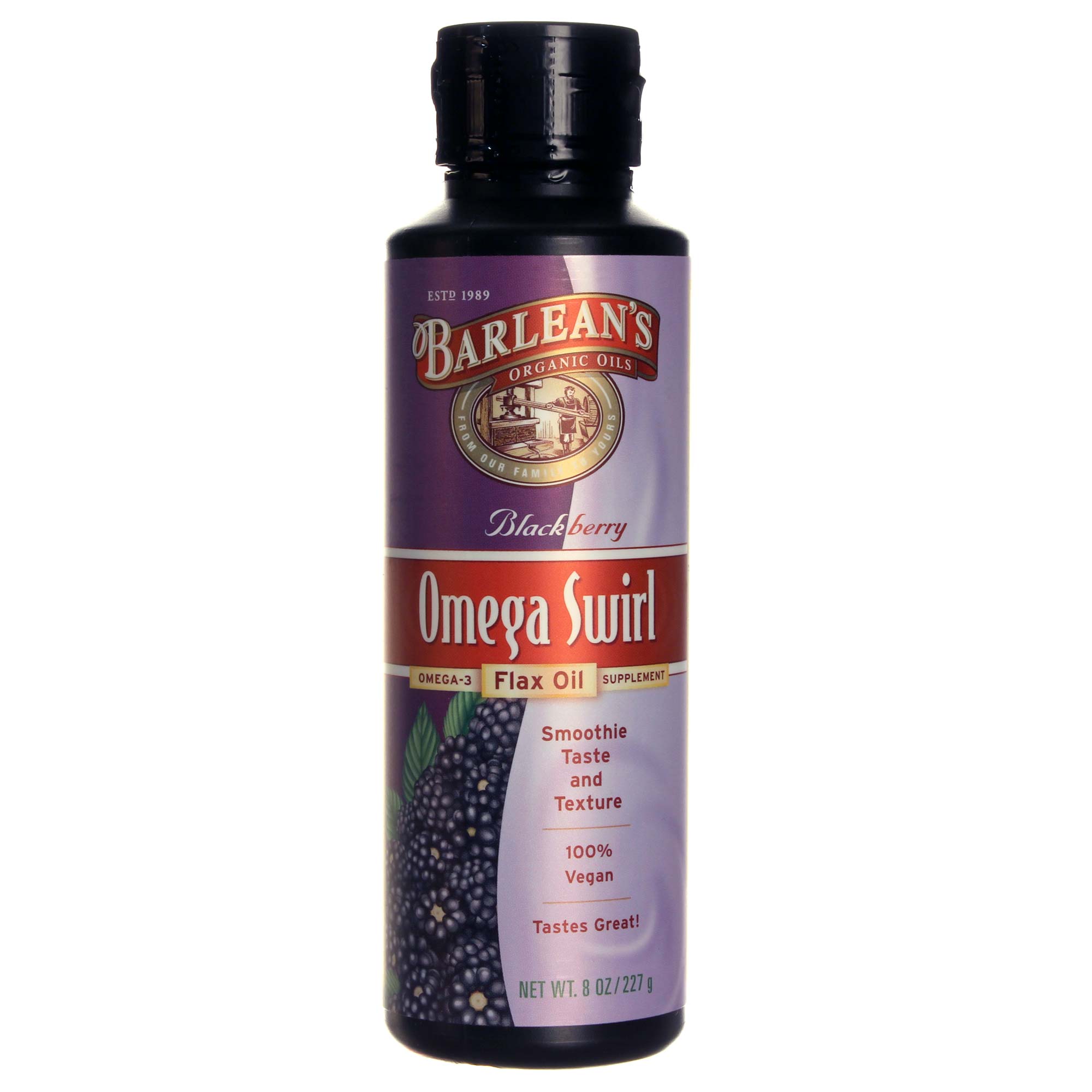 Comprar Barlean's Orgânico, Óleo de Linhaça Omega Swirl - 8 fl oz (227g)
