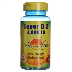 Comprar Nature's Life, Super D-3 de 4000 IU - 100 Cápsulas