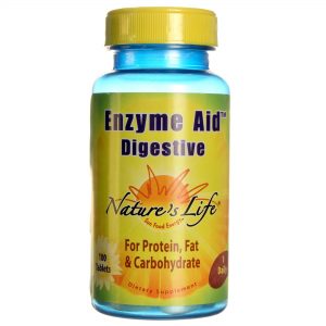 Comprar Nature's Life Digestive Enzyme Aid 100 Tabletes
