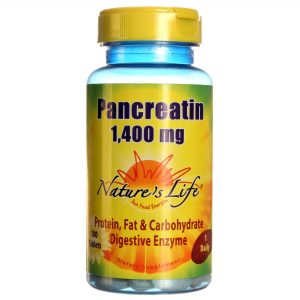 Comprar Nature's Life Pancreatina 1.400 mg 100 Tabletes