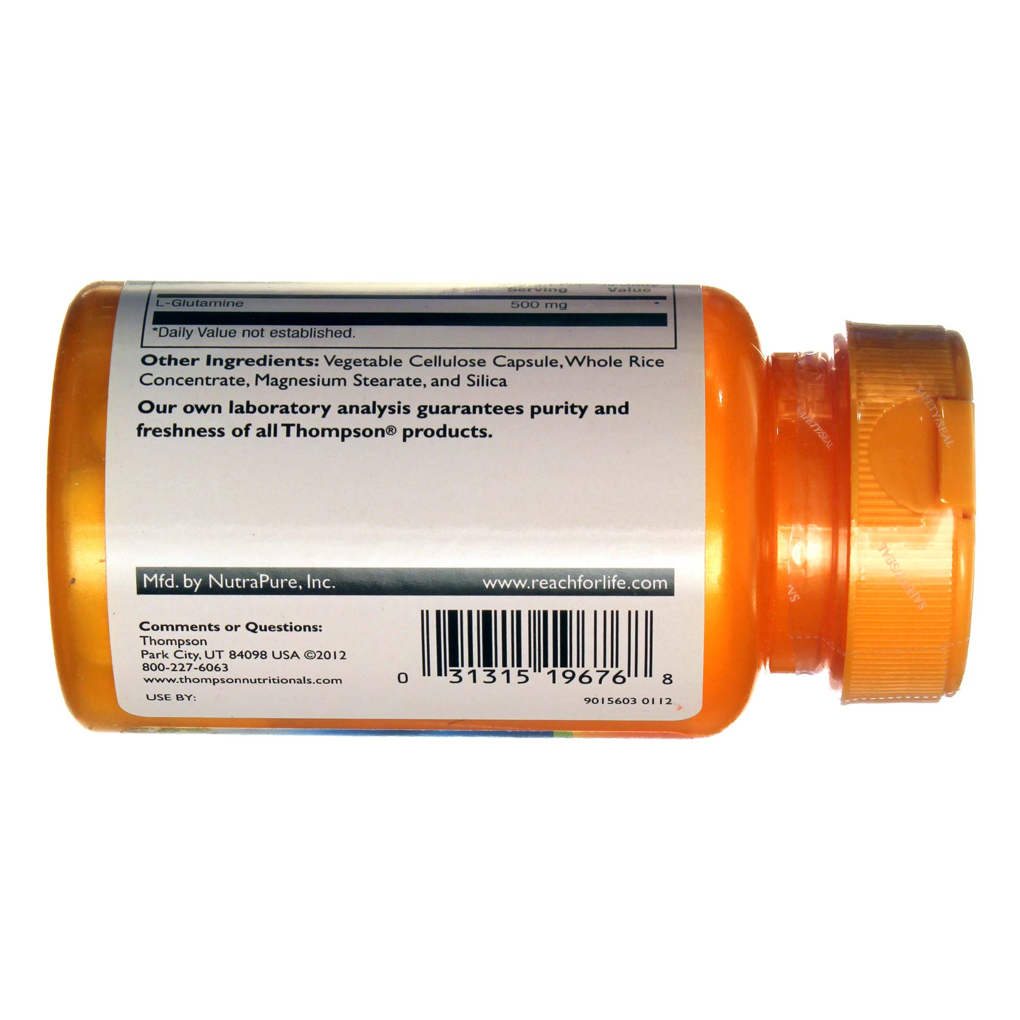 Comprar Thompson, L-Glutamina 500 mg - 30 Cápsulas Vegetarianas - Imagem 3