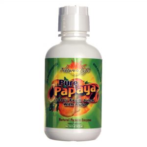 Comprar Nature's Life Papaya Pure com Pulp 16 fl oz
