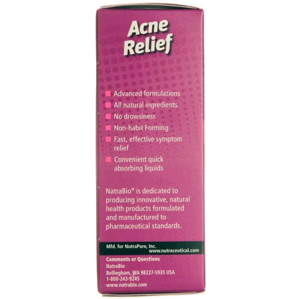 Comprar Acne Relief sem sabor Natra-Bio 30 ml - Imagem 4