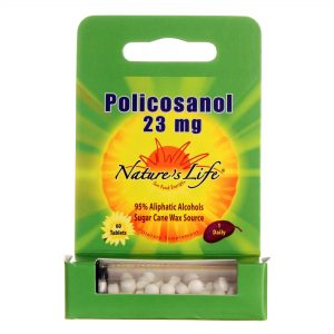 Comprar Nature's Life, Policosanol 23 mg - 60 Tabletes