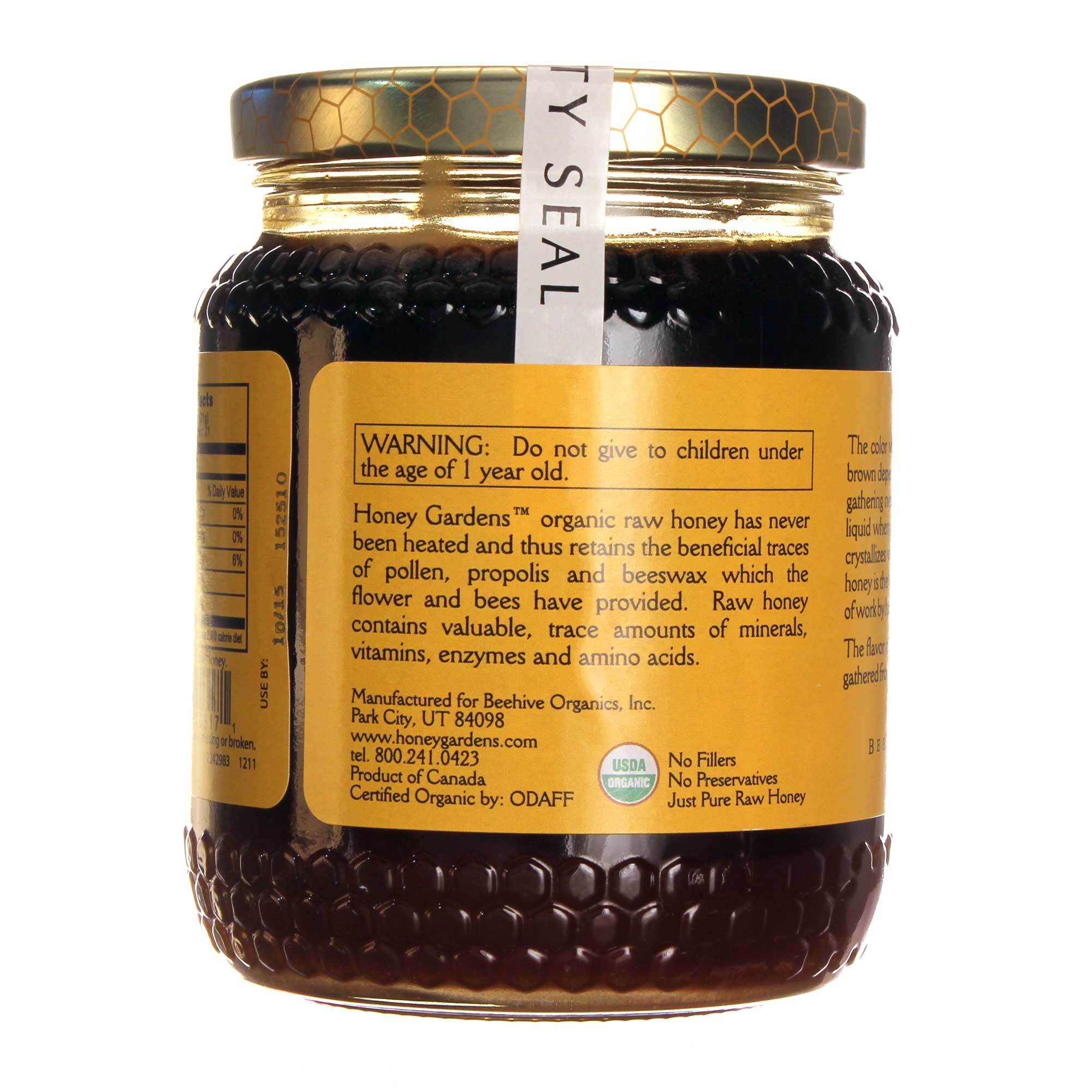 Comprar Mel Gardens Orgânico Mel 1 lb - Imagem 3