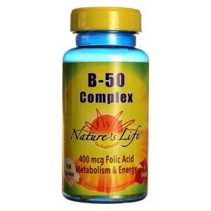 Comprar Nature's Life, B-50 Complex - 100 Tabletes