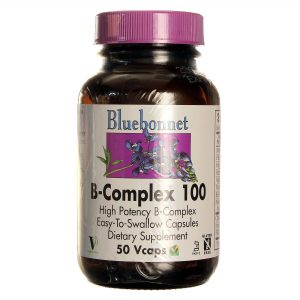 Comprar Bluebonnet Nutrition B-Complexo 100 50 Cápsulas Vegetarianas