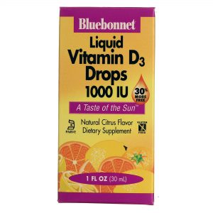 Comprar Bluebonnet Nutrition, Vitamina D3 Gotas 1.000 UI - 30 ml (1 fl oz)