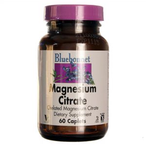 Comprar Bluebonnet Nutrition, Citrato de Magnésio - 60 Cápsulas
