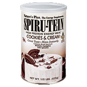 Comprar Nature's Plus, Proteína Spiru-Tein®, Cookies & Cream - 525 g