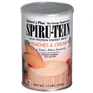Comprar Nature's Plus, Proteína Spiru-Tein®, Pêssego e Creme - 510 g