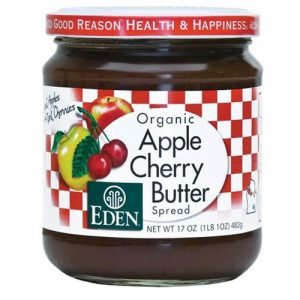 Comprar Eden Foods, Geléia de Maçã e Cereja Orgânica - 482 g