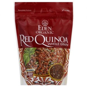 Comprar Eden Foods, Quinoa Vermelha Orgânica - Grãos Integrais - 16 oz (454g)
