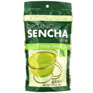 Comprar Eden Foods, Chá Verde Orgânico de Sencha - 2.25 oz (63g)