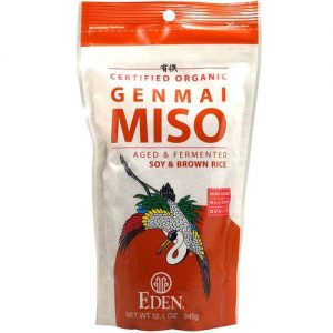 Comprar Eden Foods, Genmai Miso Orgânico Soja e Arroz Integral - 345 g