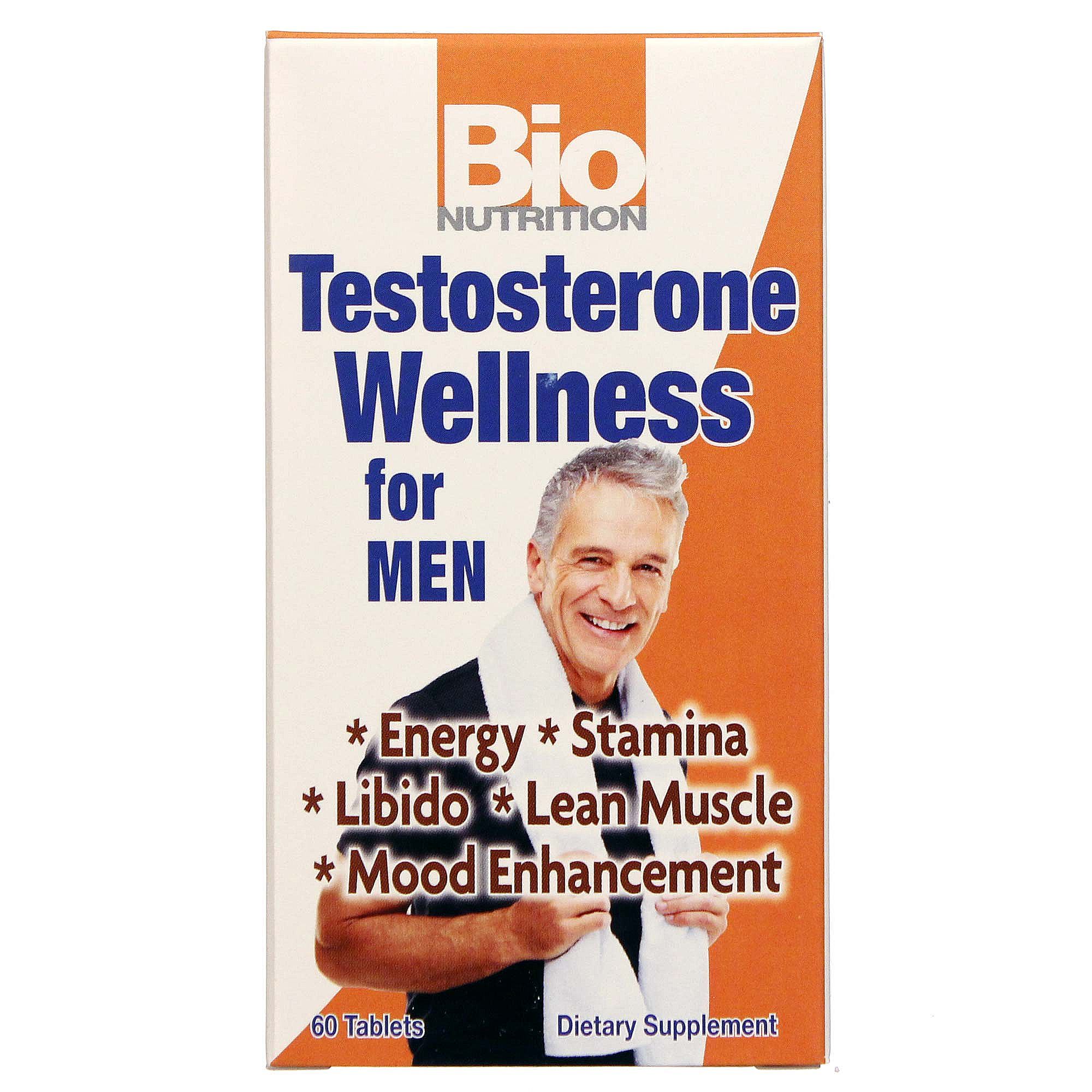 Comprar Bio Nutrition, Testosterona para Homens - 60 Tabletes
