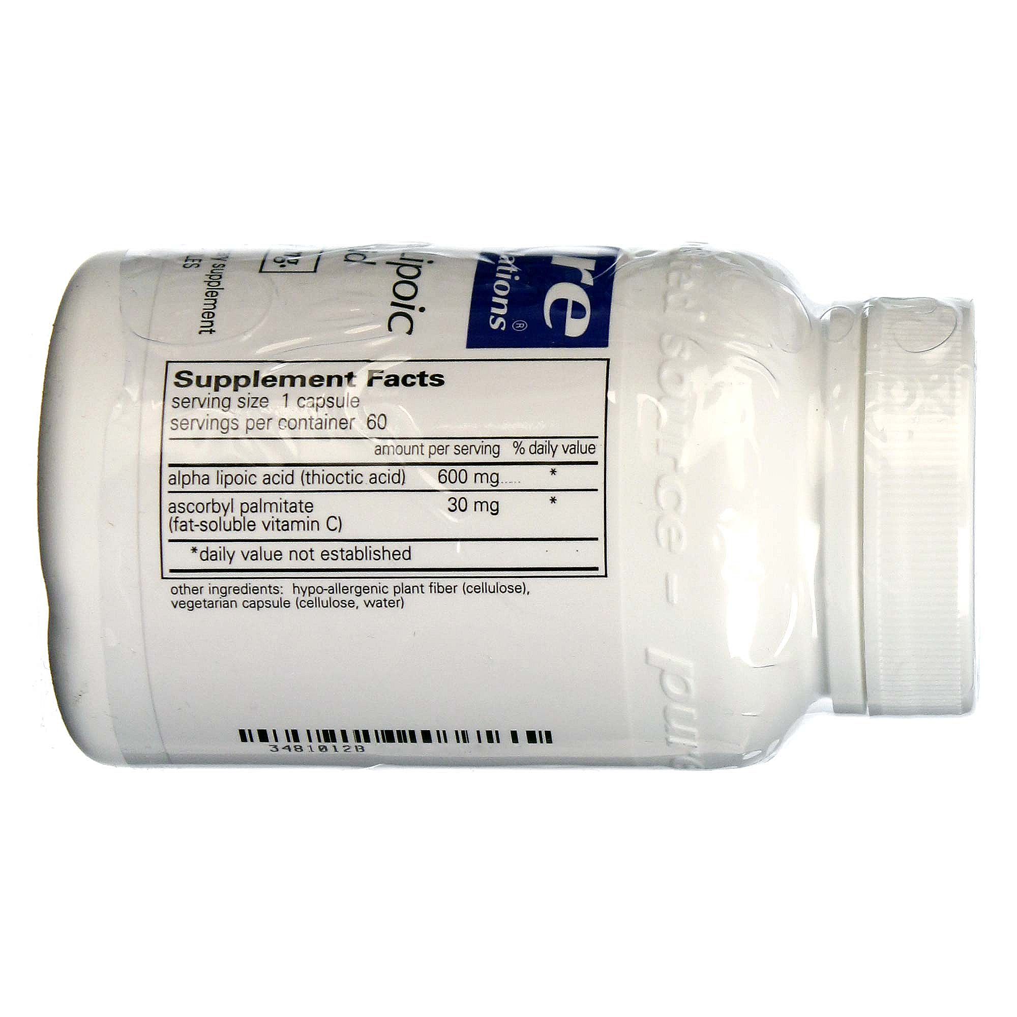 Comprar Pure EnCápsulasulations Ácido alfa-lipóico 60 Cápsulas Vegetarianas - Imagem 2