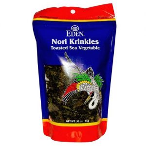 Comprar Eden Foods, Vegetais Marinhos Nori Krinkles Torrado - 15g