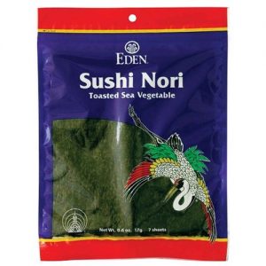 Comprar Eden Foods, Sushi Nori Vegetal Marinho - 0,6 oz (17g)