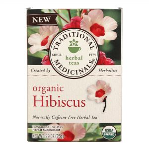 Comprar Chá Orgânico de Hibiscus Traditional Medicinals 16 Sacos