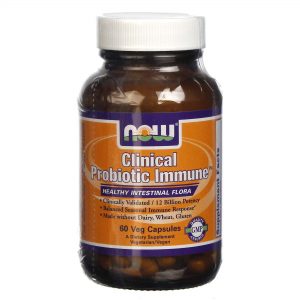 Comprar Now Foods Clínica Probiótico Imune 60 Cápsulas Vegetarianas