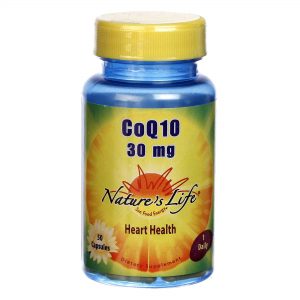 Comprar Nature's Life CoQ10 30 mg 60 Cápsulas