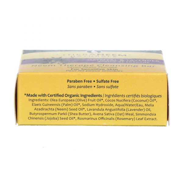 Comprar Organix South Oatmeal, Lavanda e Neem Bar 4 oz - Imagem 4