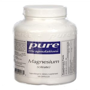 Comprar Pure Encapsulations, Citrato de Magnésio - 180 Cápsulas Vegetarianas