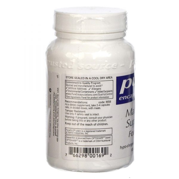 Comprar Pure EnCápsulasulations Fórmula Suporte Macular 60 Cápsulas Vegetarianas - Imagem 4
