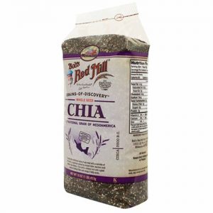 Comprar Bobs Red Mill, Sementes de Chia - 4 Pacotes por 16 oz (453g)