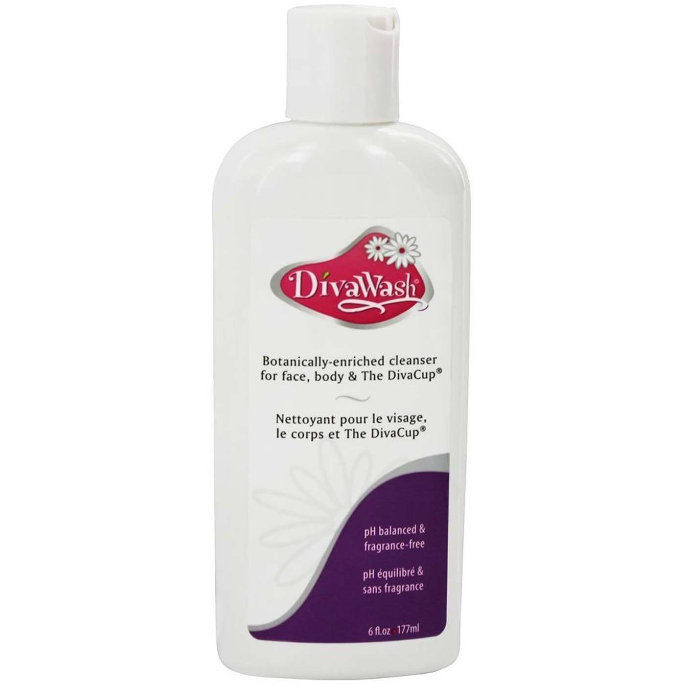 Comprar Diva International, Diva Wash® - Limpeza da Pele - 6 fl oz (177mL)