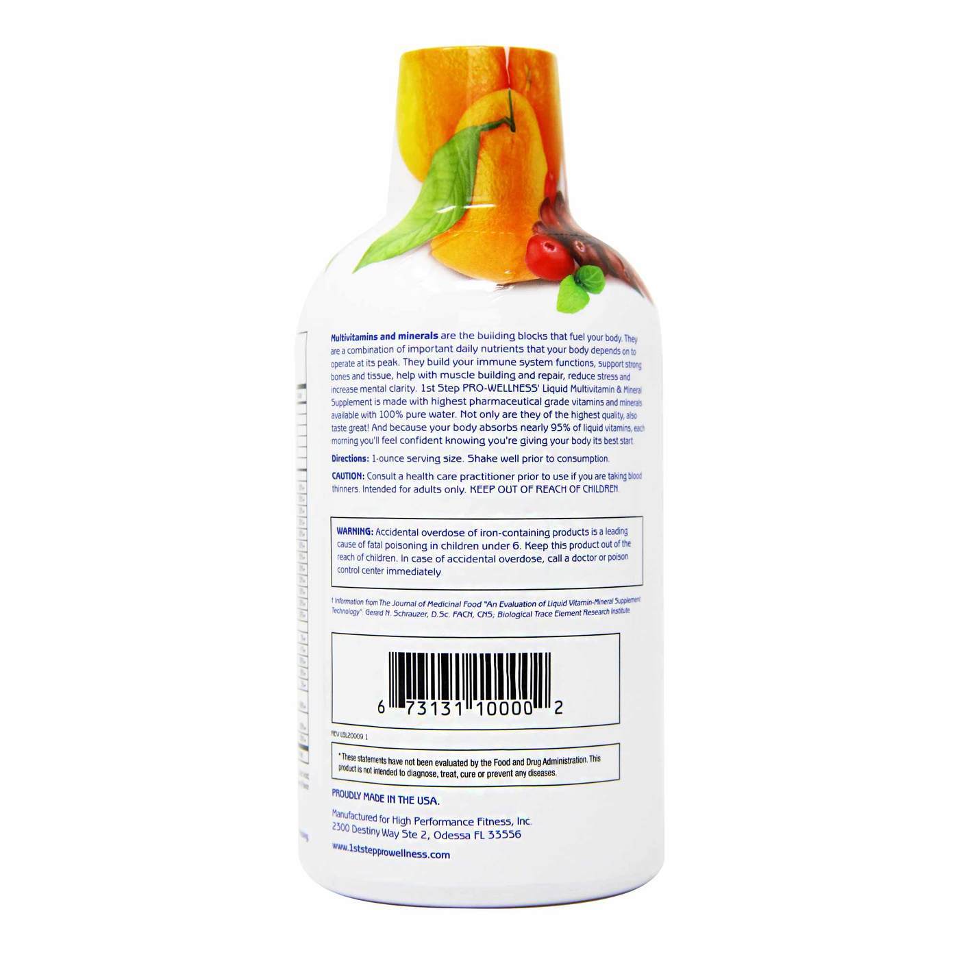 Comprar 1st Step for Energy, Líquido Multi-Vitamínico e Mineral - 473 ml - Imagem 2