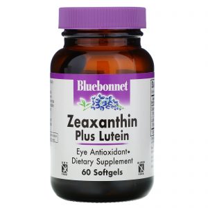 Comprar Bluebonnet Nutrition, Zeaxantina Plus Luteína, 60 Cápsulas Softgel