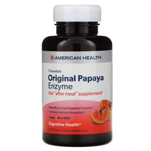 Comprar American Health, Enzima Original de Papaia, 250 Comprimidos Mastigáveis