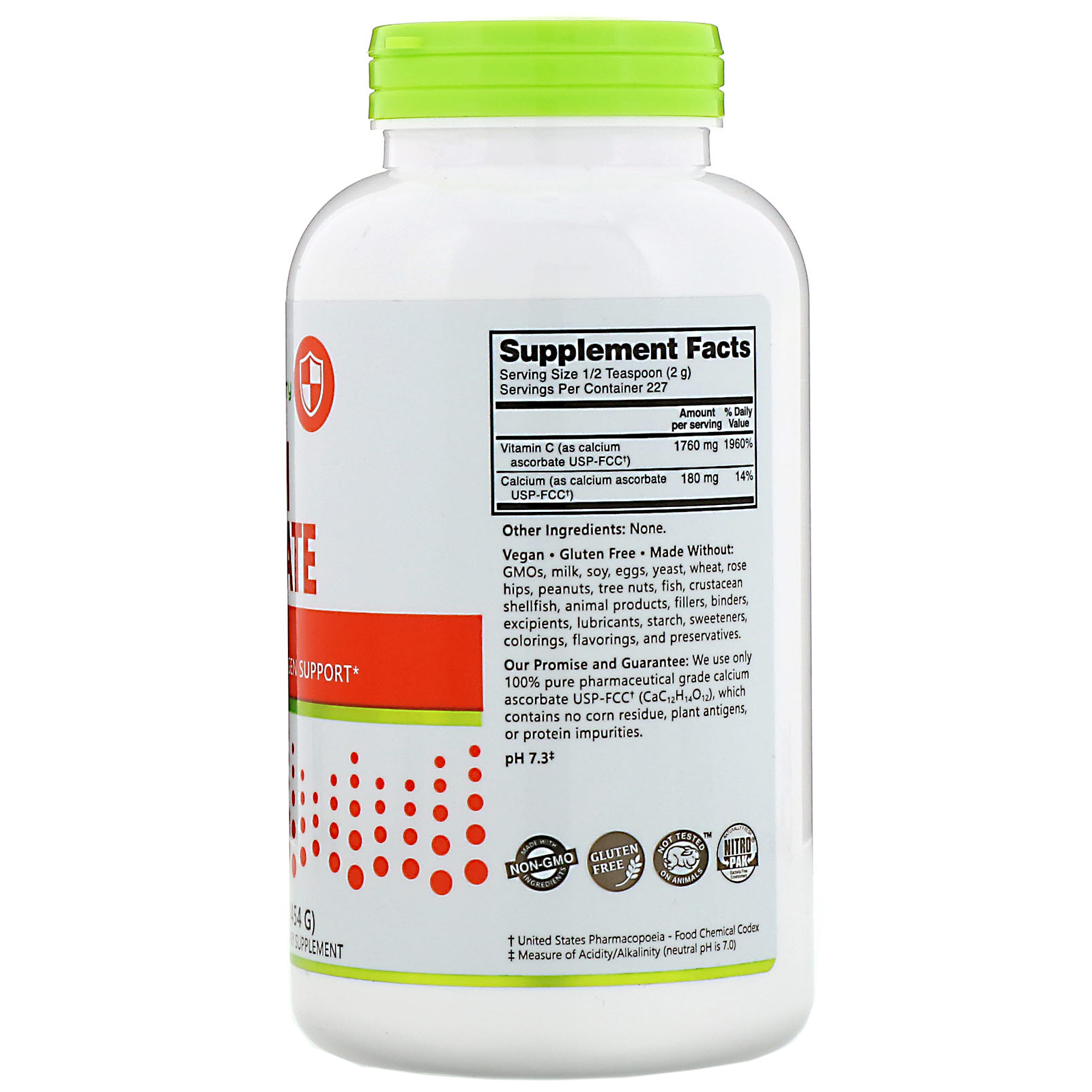 Comprar NutriBiotic, Immunity, Calcium Ascorbate, Crystalline Powder, 16 oz (454 g) - Imagem 2