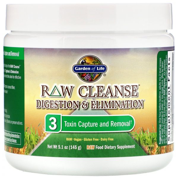 Comprar Garden of Life, RAW Cleanse, The Ultimate Standard in Cleansing and Detoxification, Programa de 3 Partes, Kit de 3 Passos - Imagem 5