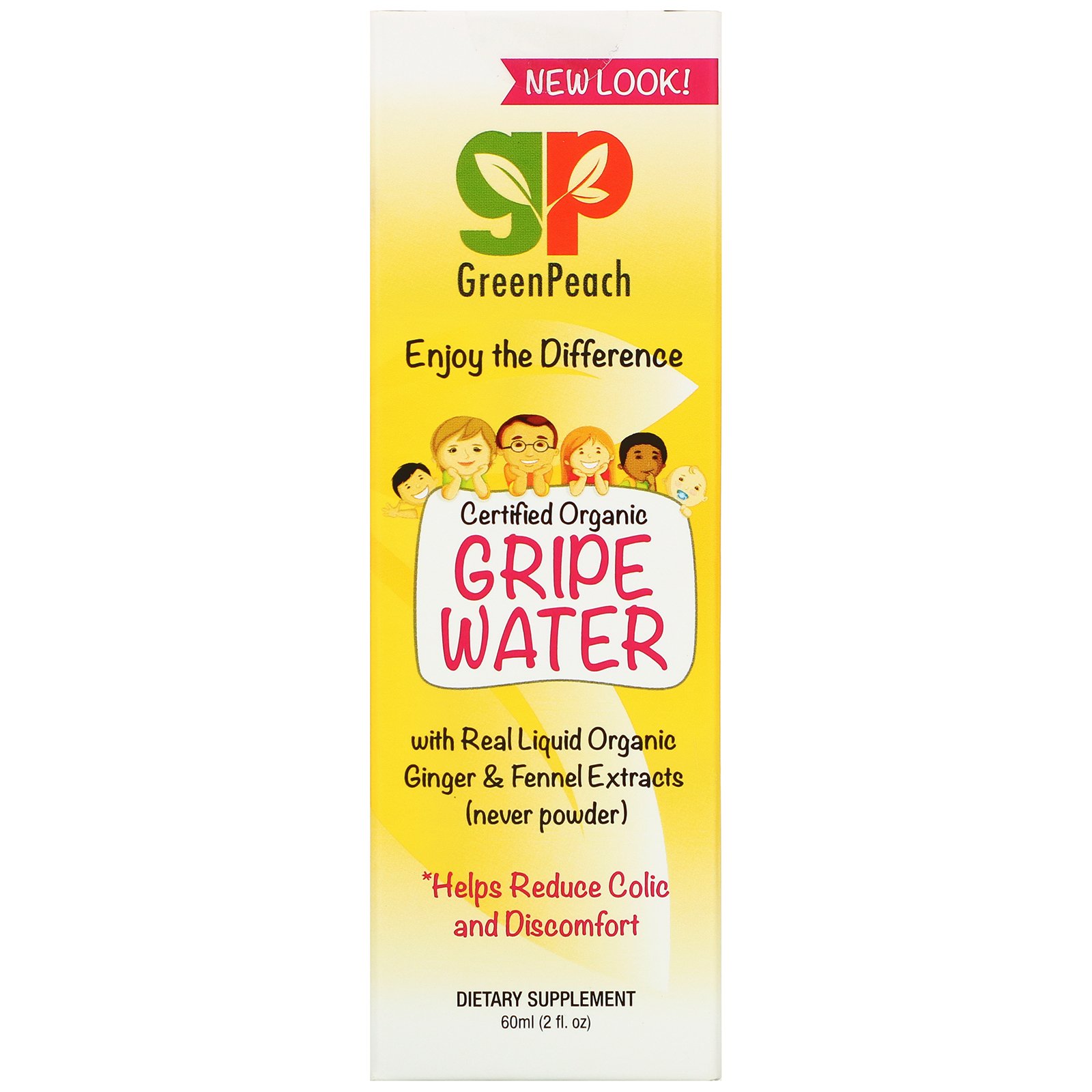 Comprar GreenPeach, Organic Gripe Water, 2 fl oz (60 ml)