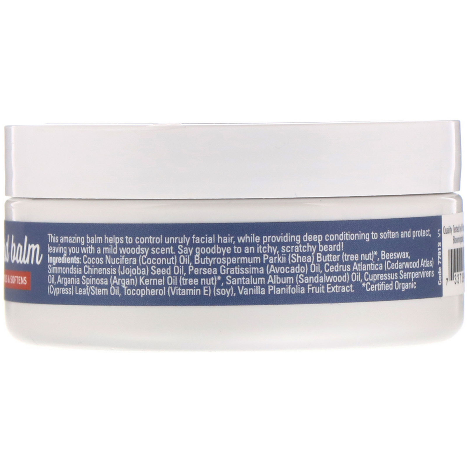 Comprar Now Foods, Bálsamo para barba, controle e maciez, Light Woodsy, 57 g (2 oz) - Imagem 2