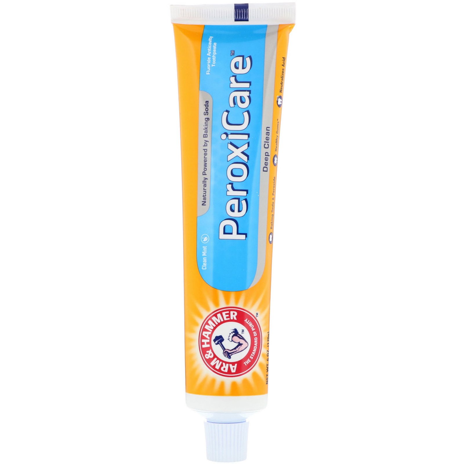 Comprar Arm & Hammer, PeroxiCare, Deep Clean Toothpaste, Fresh Mint, 6.0 oz (170 g)