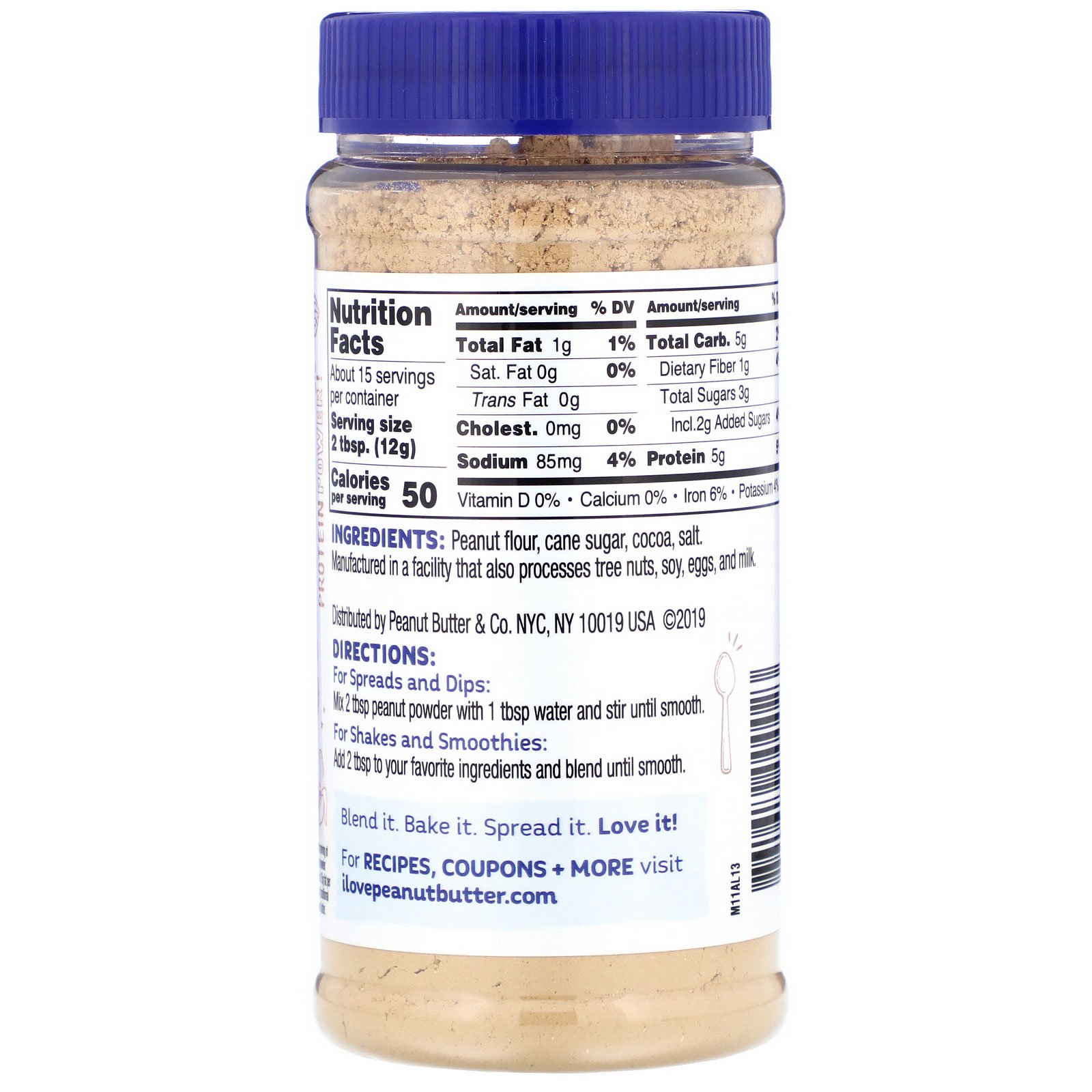 Comprar Peanut Butter & Co., Peanut Powder, 6.5 oz (184 g) - Imagem 2