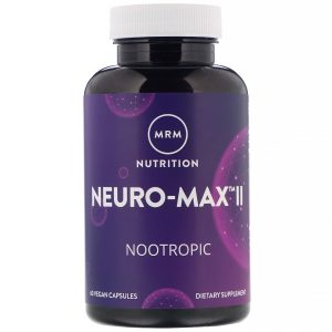 Comprar MRM, Neuro-Max II, 60 Cápsulas Vegetais