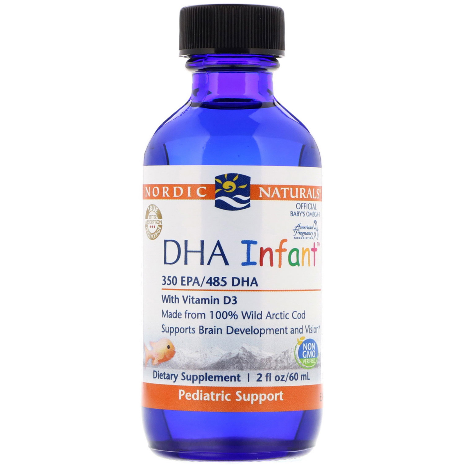 Comprar Nordic Naturals, DHA Infant with Vitamin D3, 2 fl oz (60 ml)