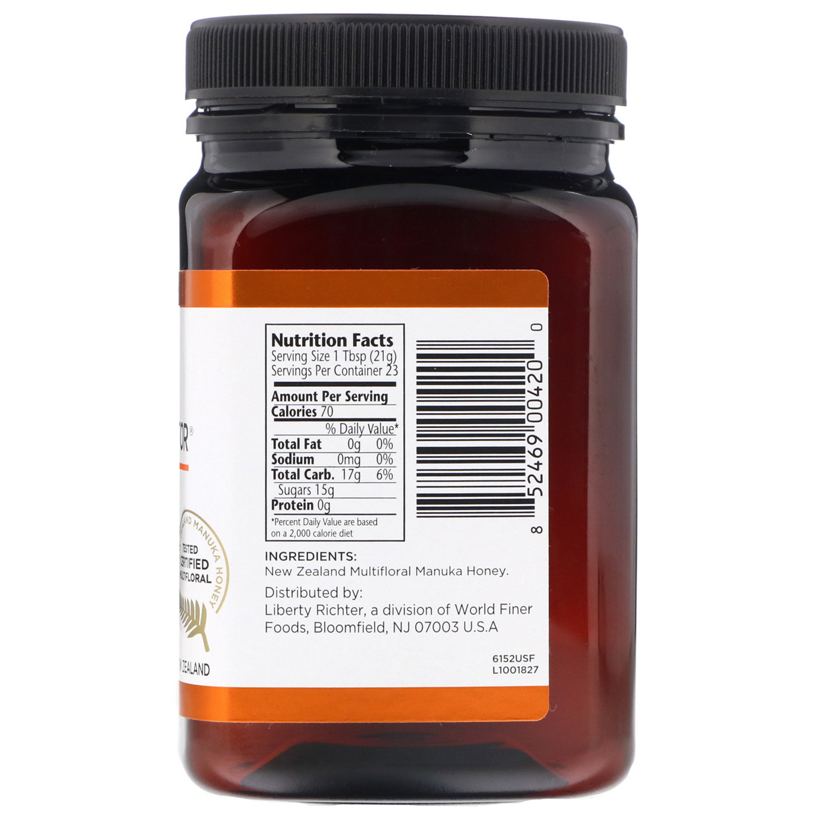 Comprar Manuka Doctor, Manuka Honey Multifloral, MGO 45+, 1.1 lbs (500 g) - Imagem 2