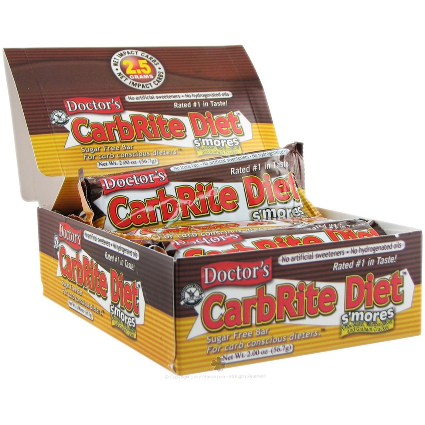 Comprar Universal Nutrition CarbRite Diet Bar S'mores 12 - 2 oz (56,7 g), bares