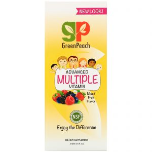 Comprar GreenPeach, Advanced Multiple Vitamin, Mixed Fruit Flavor, 16 fl oz (473 ml)
