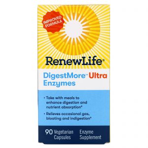 Comprar Renew Life, DigestMore Ultra Enzymes, 90 Vegetarian Capsules