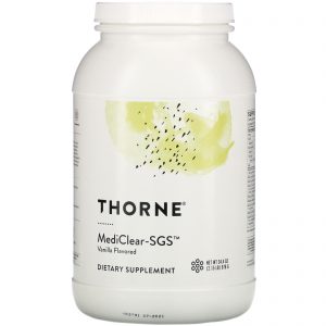 Comprar Thorne Research, MediClear-SGS, Vanilla Flavored, 34.4 oz (978 g)